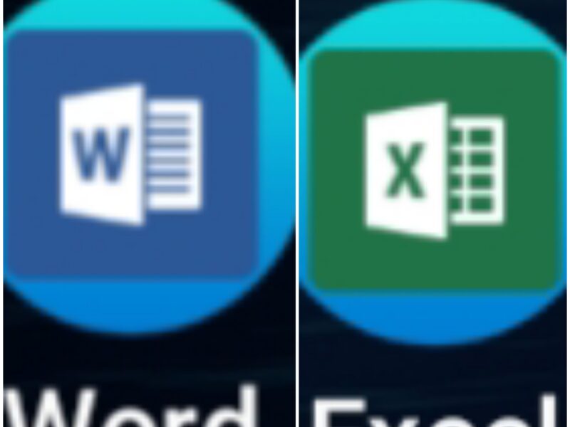 Formation word et Excel à domicile