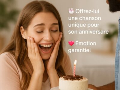 ACHAT D'UNE CHANSON FAITE POUR TOI!